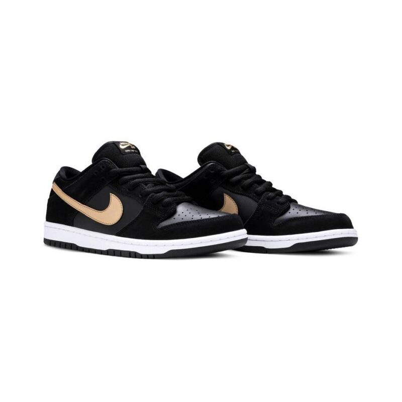 Dunk Low Sb Pro Metallic Gold Bq6817-002