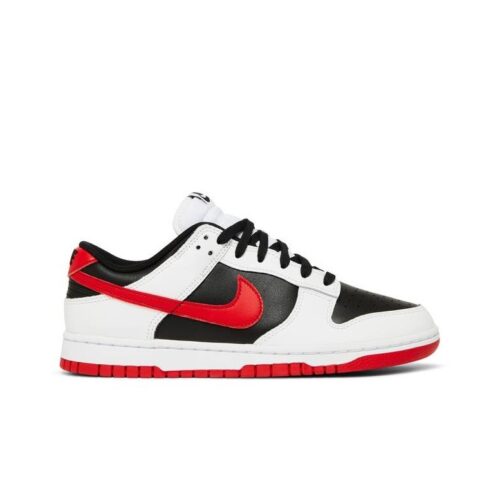 Dunk Low White Black Red