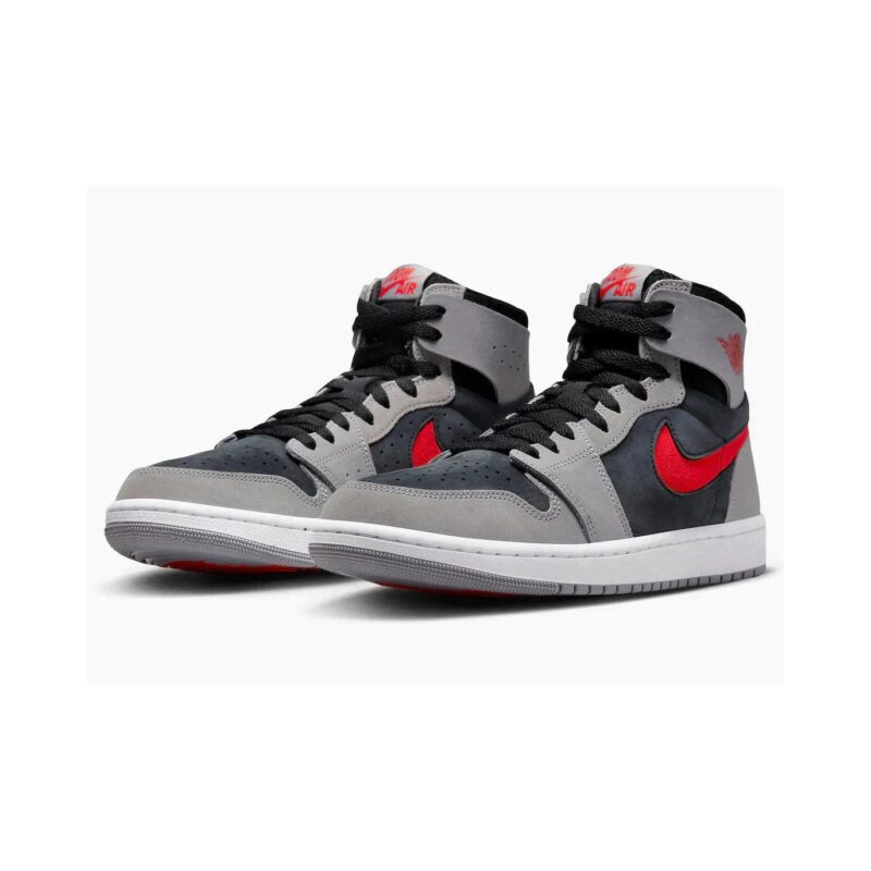 Jordan 1 High Zoom Air Cmft 2 Black Fire Red Cement