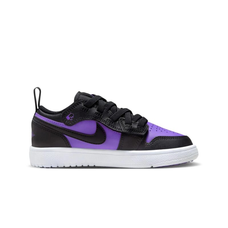 Little Kids Jordan 1 Low Alt Purple Venom/Black-White (Dr9748 505)