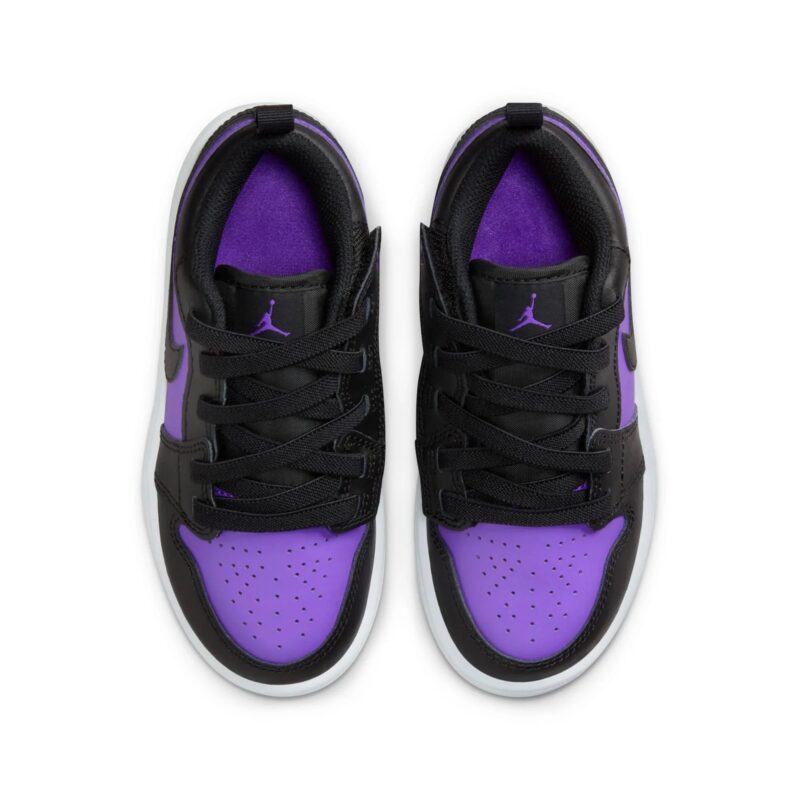 Little Kids Jordan 1 Low Alt Purple Venom/Black-White (Dr9748 505)