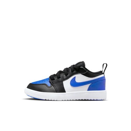 Little Kids Jordan 1 Low Alt White/Royal Blue-Black-White (Dr9748 140)