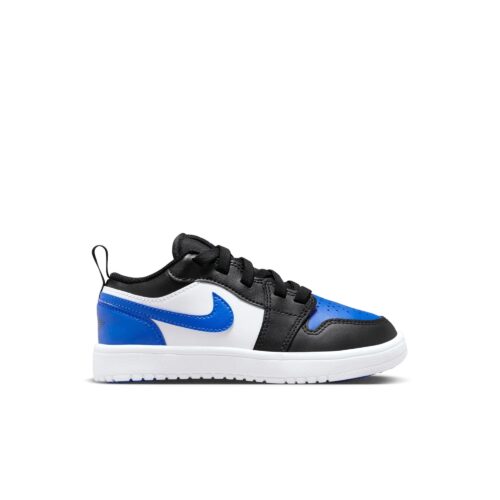 Little Kids Jordan 1 Low Alt White/Royal Blue-Black-White (Dr9748 140)