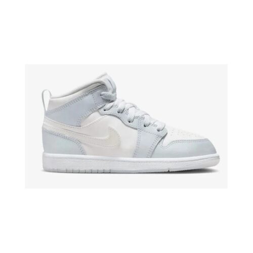 Little Kids Jordan 1 Mid Se Blue Tint/Ice Blue (Fq9118 400)