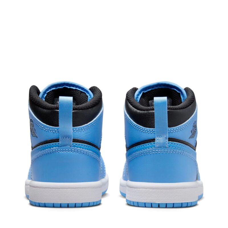 Little Kids Jordan 1 Mid University Blue/Black-White (Dq8424 401)