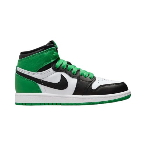 Little Kids Jordan 1 Retro High Og Black/Lucky Green-White (Fd1412 031)