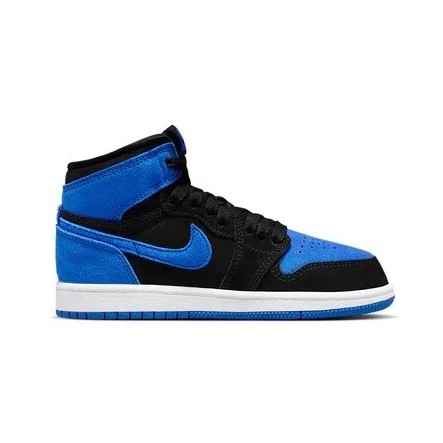 Little Kids Jordan 1 Retro High Og Black/Royal Blue-White (Fd1412 042)