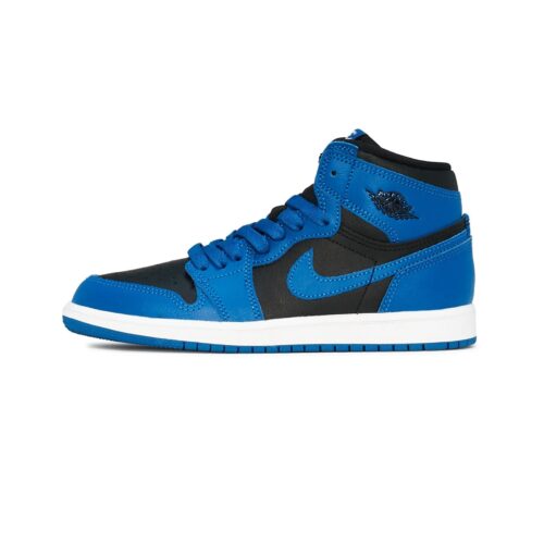 Little Kids Jordan 1 Retro High Og Dk Marina Blue/Black-White (Aq2664 404)