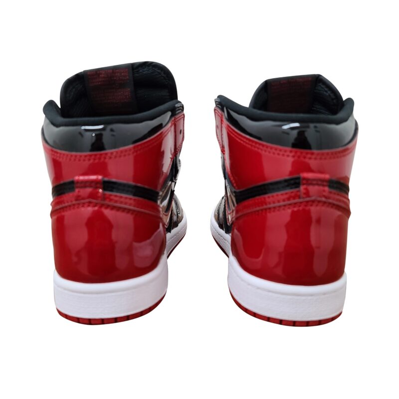 Little Kids Jordan 1 Retro High Og Patent Bred Blk/V Red-Wht (Aq2664 063)