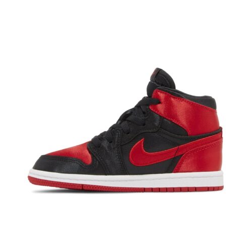 Little Kids Jordan 1 Retro High Og Satin Bred Blk/U Red-Wht (Fd5304 061)