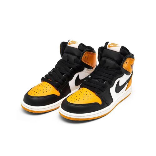 Little Kids Jordan 1 Retro High Og Taxi/Black-Sail (Aq2664 711)