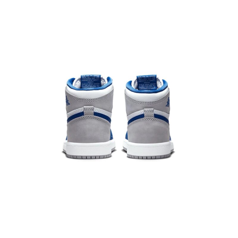 Little Kids Jordan 1 Retro High Og True Blue/White-Cement Grey (Fd1412 410)