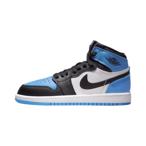 Little Kids Jordan 1 Retro High Og Unc Toe Uni Blue/Blk-Wht (Fd1412 400)