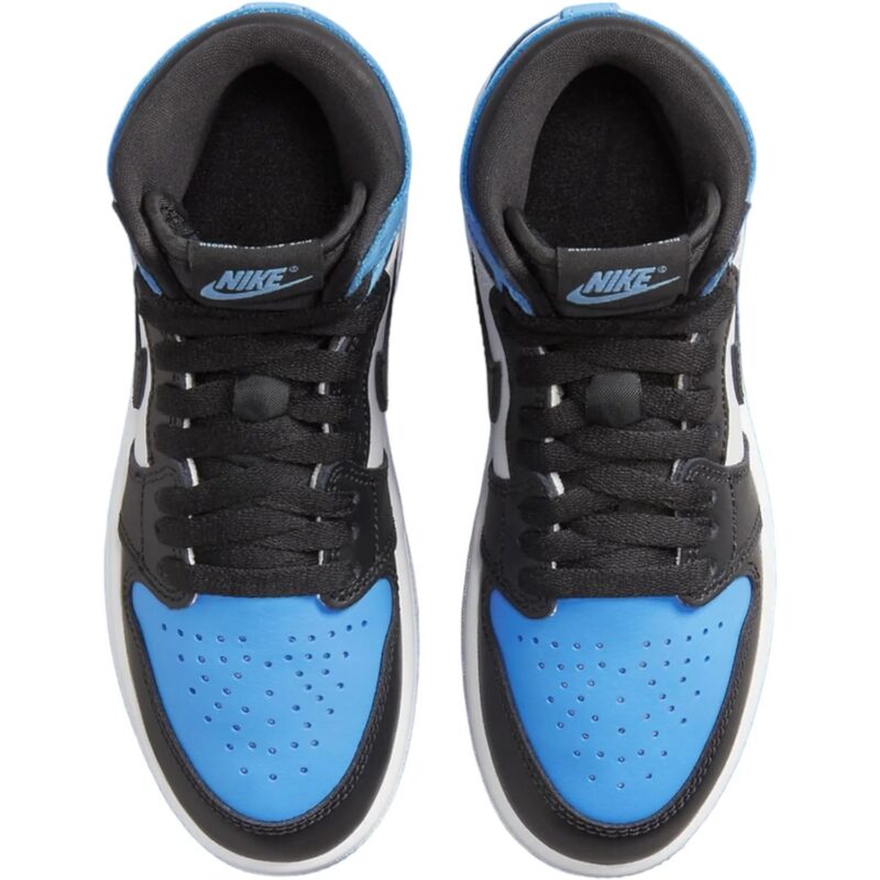 Little Kids Jordan 1 Retro High Og Unc Toe Uni Blue/Blk-Wht (Fd1412 400)