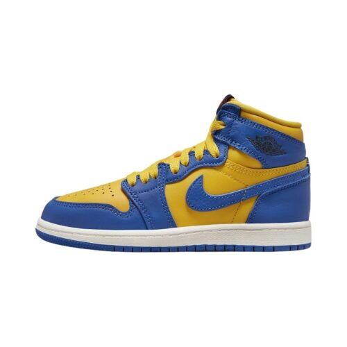 Little Kids Jordan 1 Retro High Og Varsity Maize/Game Royal-Sail (Fd2597 700)