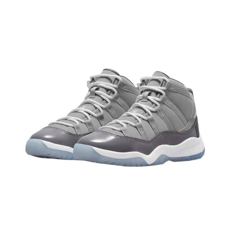 Little Kids Jordan 11 Retro Cool Grey Medium Grey/Multi-Color (378039 005)