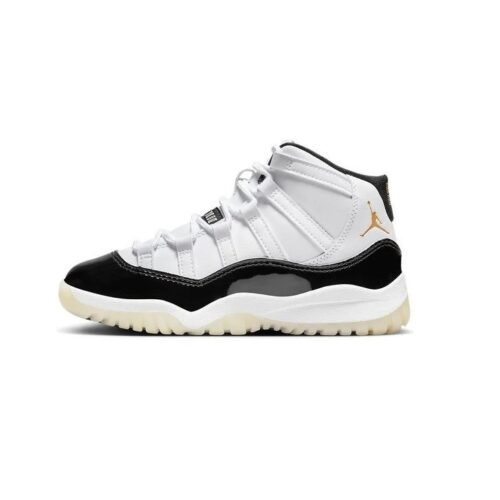 Little Kids Jordan 11 Retro Dmp Gratitude Wht/Metlic Gld-Blk (378039 170)