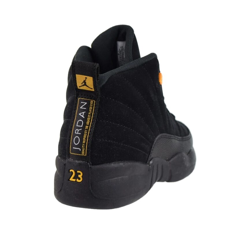 Little Kids Jordan 12 Retro Black Taxi Black/Taxi (151186 071)