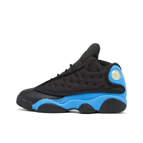 Little Kids Jordan 13 Retro Black/University Blue-White (414575 041)