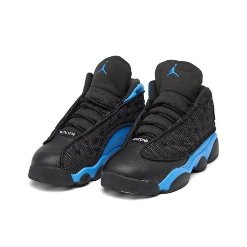 Little Kids Jordan 13 Retro Black/University Blue-White (414575 041)