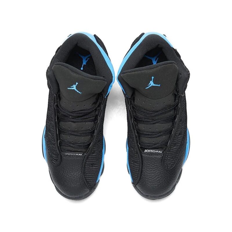 Little Kids Jordan 13 Retro Black/University Blue-White (414575 041)