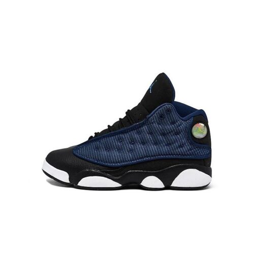 Little Kids Jordan 13 Retro Brave Blue Navy/University Blue-Blk (414575 400)