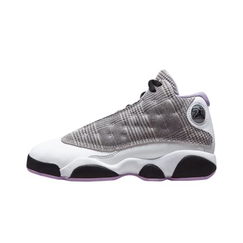 Little Kids Jordan 13 Retro Houndstooth Black/Lilac-White (Dn3939 015)