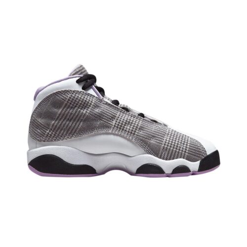 Little Kids Jordan 13 Retro Houndstooth Black/Lilac-White (Dn3939 015)