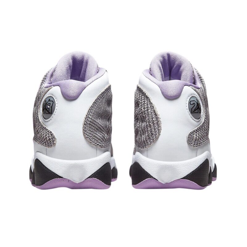 Little Kids Jordan 13 Retro Houndstooth Black/Lilac-White (Dn3939 015)