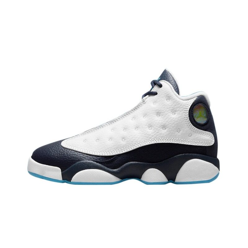 Little Kids Jordan 13 Retro Obsidian White/Dk Powder Blue-Multi (Dj3005 144)