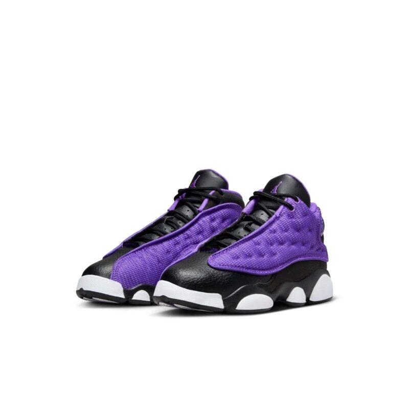 Little Kids Jordan 13 Retro Purple Venom/Black-White (Fd4649 501)