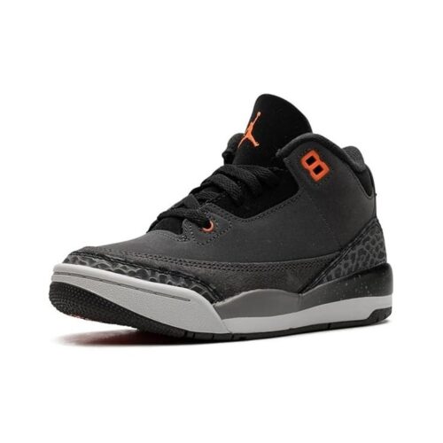 Little Kids Jordan 3 Retro Fear Night Stadium/Total Orange (Dm0966 080)