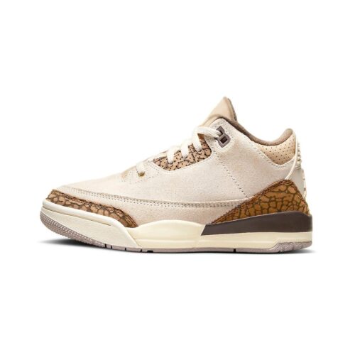 Little Kids Jordan 3 Retro Palomino Lt Brn/Metallic Gold (Dm0966 102)