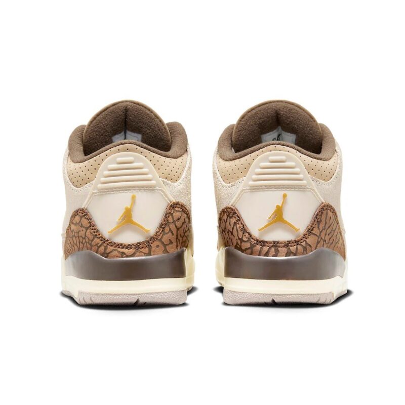 Little Kids Jordan 3 Retro Palomino Lt Brn/Metallic Gold (Dm0966 102)