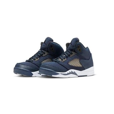 Little Kids Jordan 5 Retro Se Georgetown Midnight Navy/Black (Fn5453 400)