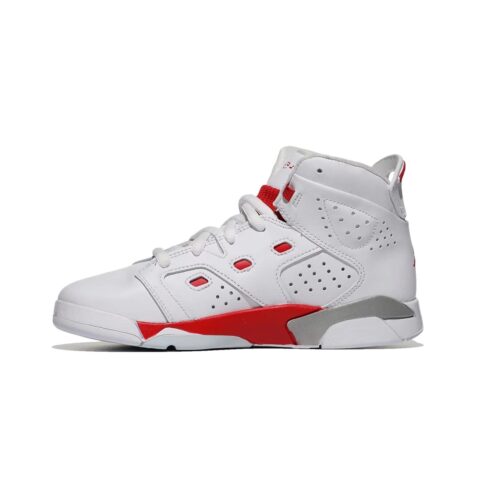 Little Kids Jordan 6-17-23 White/University Red (Dm1160 106)