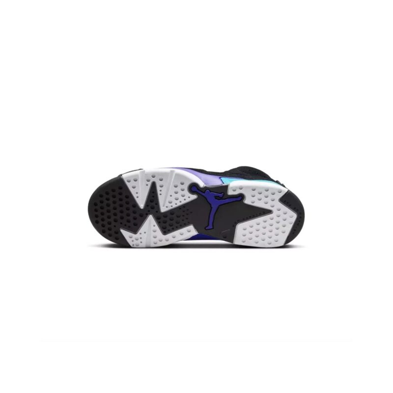 Little Kids Jordan 6 Retro Aqua Black/Bright Concord-Aquatone (Dv3605 004)