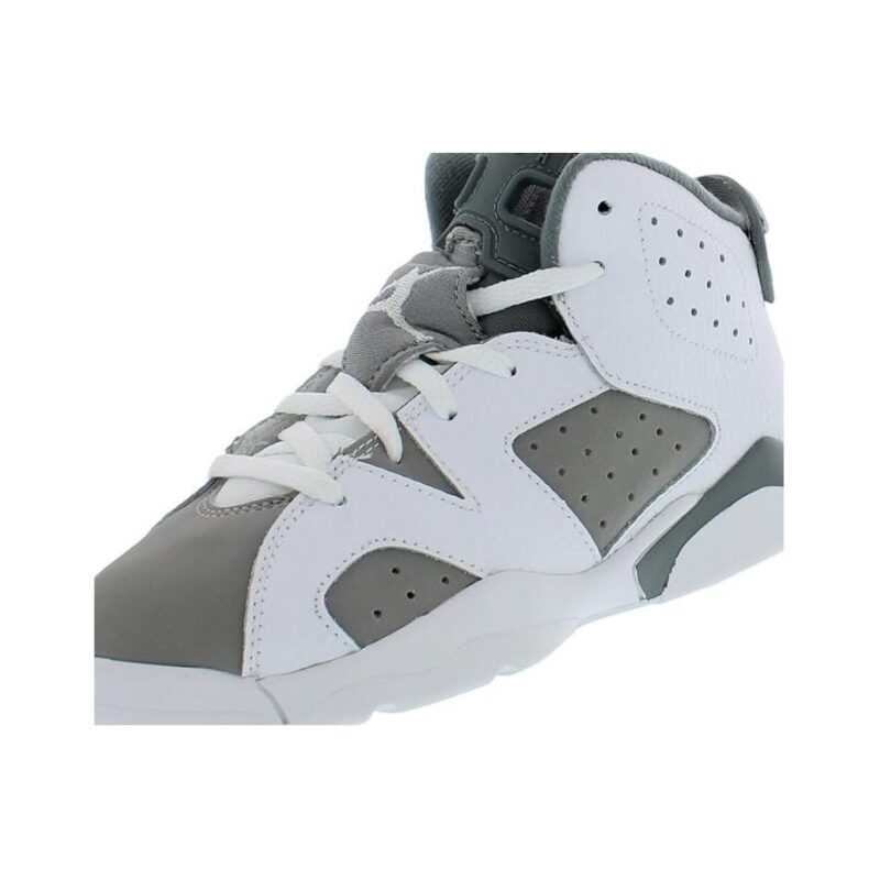 Little Kids Jordan 6 Retro Cool Grey White/Medium Gry-Cool Gry (Dv3605 100)