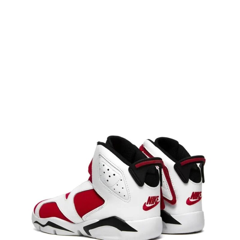 Little Kids Jordan 6 Retro Little Flex White/Black-Carmine (Ct4416 106)