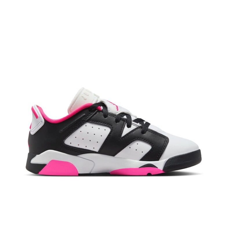 Little Kids Jordan 6 Retro Low Black/Fierce Pink-White (Dv3528 061)