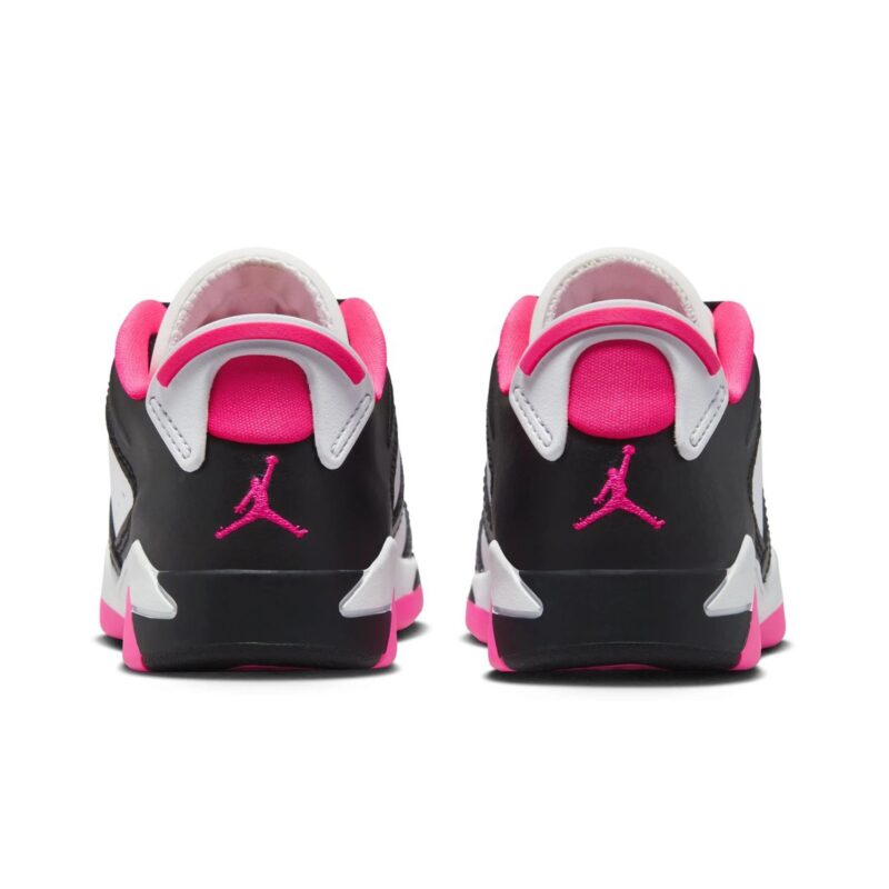 Little Kids Jordan 6 Retro Low Black/Fierce Pink-White (Dv3528 061)