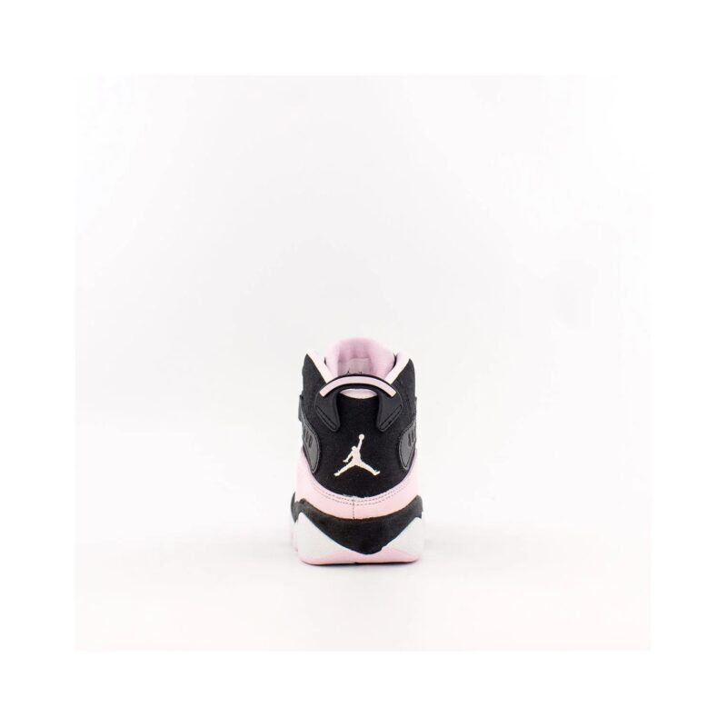 Little Kids Jordan 6 Rings Black/Pink Foam-Anthracite (323431 006)