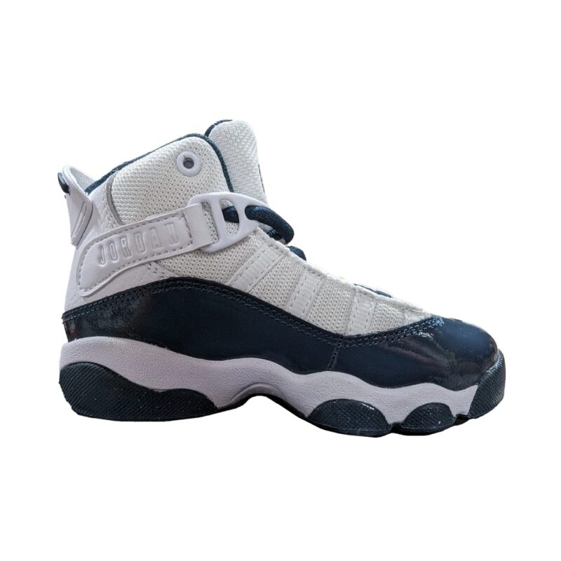 Little Kids Jordan 6 Rings White/Armory Navy (323432 147)