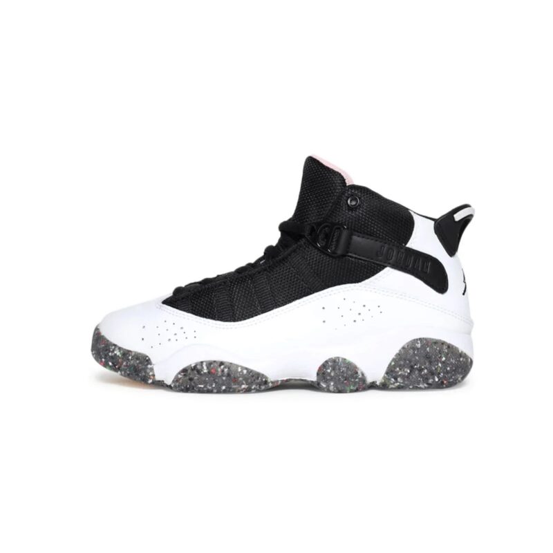 Little Kids Jordan 6 Rings White/Black-Coral Chalk (Dv3180 100)