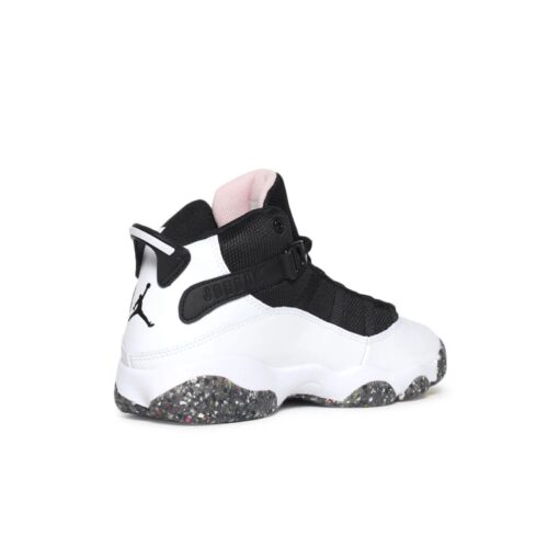 Little Kids Jordan 6 Rings White/Black-Coral Chalk (Dv3180 100)