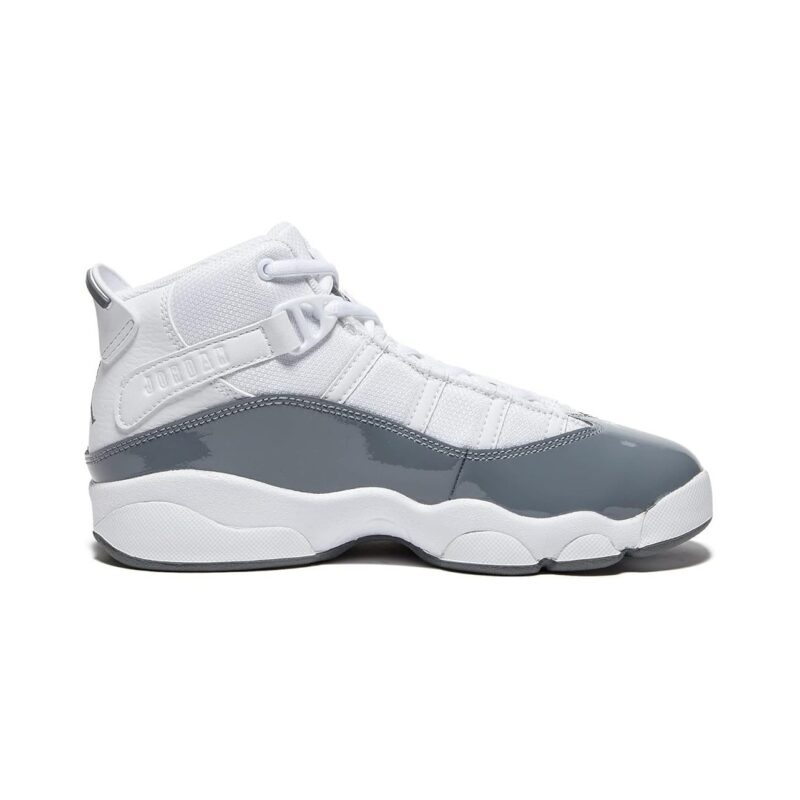 Little Kids Jordan 6 Rings White/Cool Grey-White (323432 121)