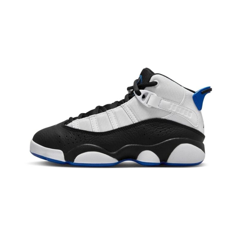 Little Kids Jordan 6 Rings White/Game Royal-Black (323432 142)