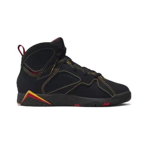 Little Kids Jordan 7 Retro Citrus Black/Citrus-Varsity Red (Dj2778 081)