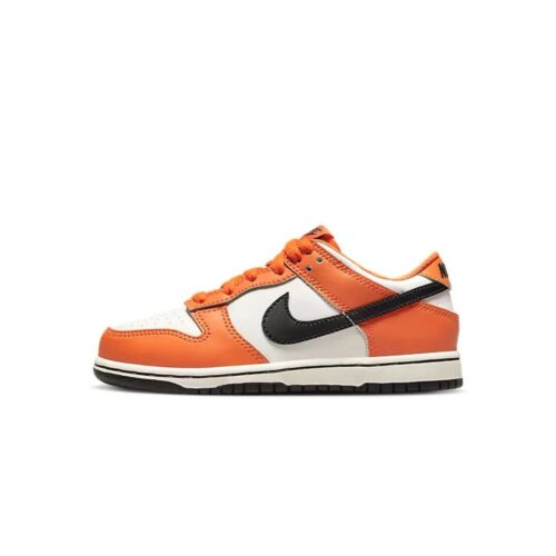 Little Kids Nike Dunk Low Phantom/Black-Safety Orange (Dh9756 003)