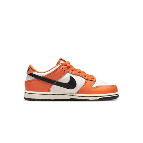 Little Kids Nike Dunk Low Phantom/Black-Safety Orange (Dh9756 003)